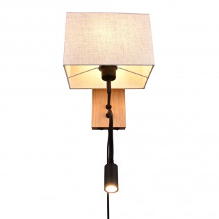 Applique avec lecteur LED Nilam (3,1W)