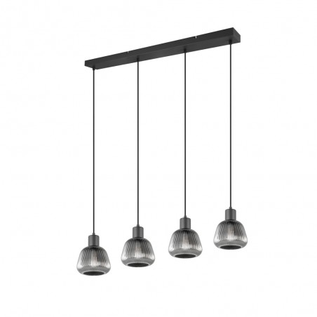 Lampe de suspension Tarifa (4 lumieres)