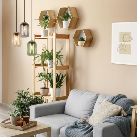 Lampe de suspension Cork (3 lumieres)