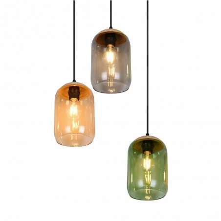 Lampe de suspension Cork (3 lumieres)