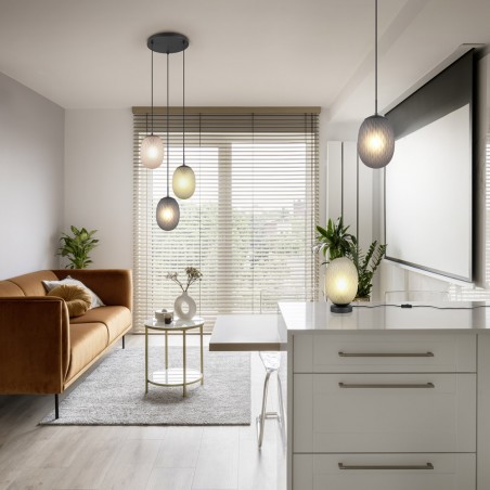 Lampe de suspension Facette (3 lumieres)