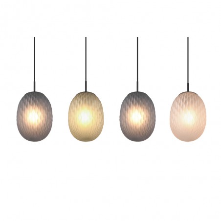 Lampe de suspension Facette (4 lumieres)