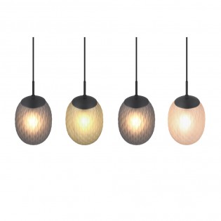 Lampe de suspension Facette (4 lumieres)