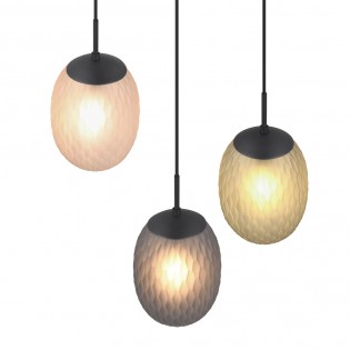 Lampe de suspension Facette (3 lumieres)