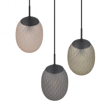 Lampe de suspension Facette (3 lumieres)