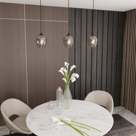 Lampe de plafond Domos Graphite
