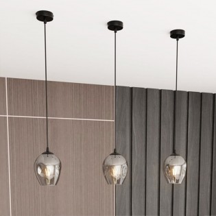 Lampe de plafond Domos Graphite