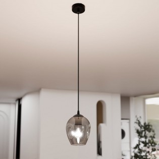 Lampe de plafond Domos Graphite