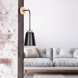 Aplique Murale Lasso Noir