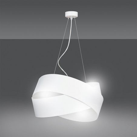 Lampe de plafond Tisla Blanc