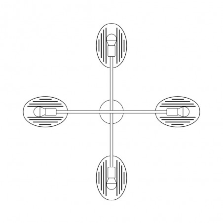 Lustre Urtado (4 lumieres)