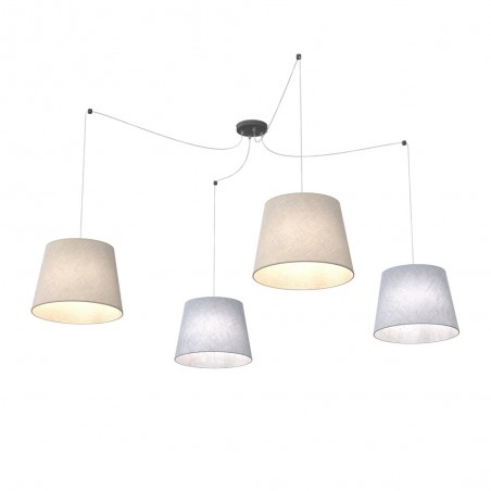 Lampe de suspension Astoria Mix (4 lumieres)