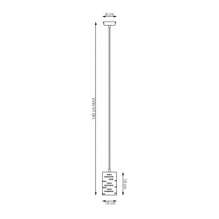 Lampe de plafond Miller
