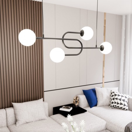 Lampe de plafond Marty (4 lumieres)