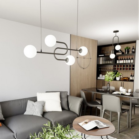 Lampe de plafond Marty (4 lumieres)