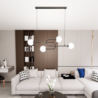 Lampe de plafond Marty (4 lumieres)