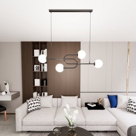 Lampe de plafond Marty (4 lumieres)