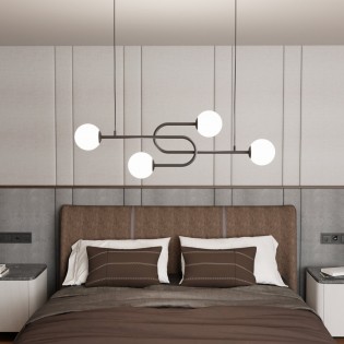 Lampe de plafond Marty (4 lumieres)