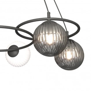Lampe de plafond Pensal Mix (5 lumieres)
