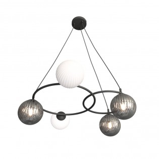 Lampe de plafond Pensal Mix (5 lumieres)
