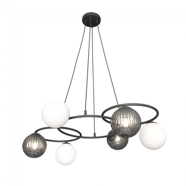 Lampe de plafond Pensal Mix (6 lumieres)