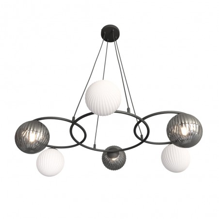 Lampe de plafond Pensal Mix (6 lumieres)