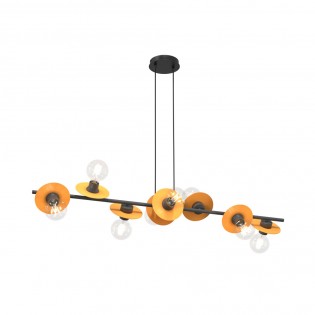 Lampe de plafond Dampur (8 lumieres)