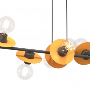Lampe de plafond Dampur (8 lumieres)