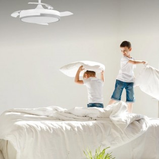 Ventilateur LED avec pales pliantes Vespero CCT (72W)