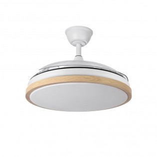 Ventilateur LED avec pales pliantes Aquilone CCT (72W)