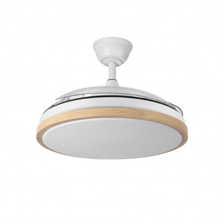 Ventilateur LED avec pales pliantes Aquilone CCT (72W)