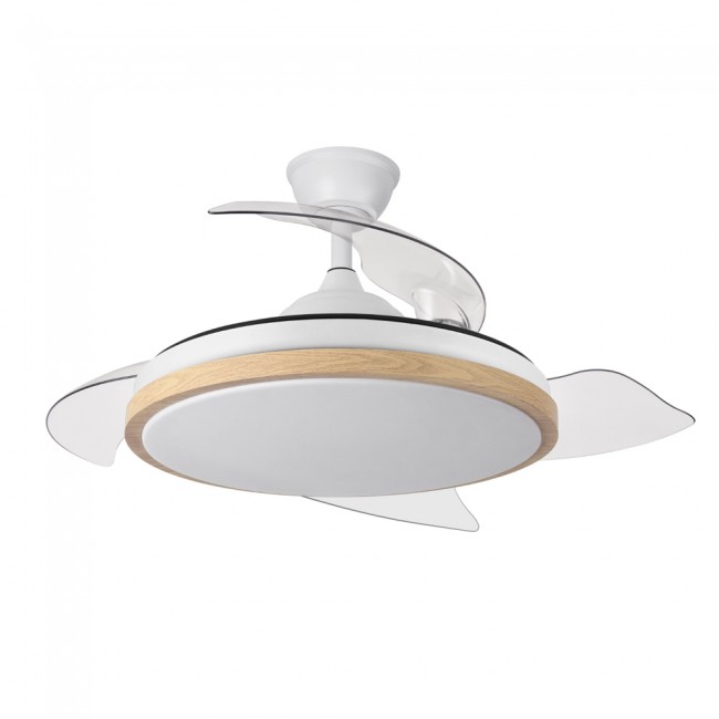 Ventilateur LED avec pales pliantes Aquilone CCT (72W)
