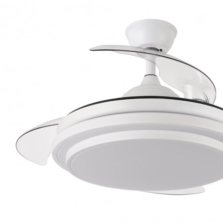 Ventilateur LED avec pales pliantes Eolos CCT (72W)