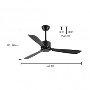 Ventilateur de plafond Sharki