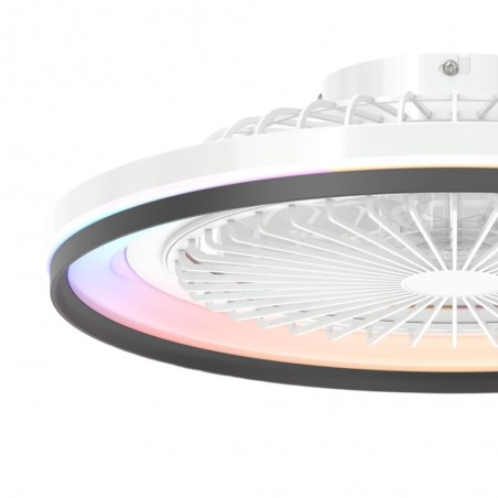Ventilateur de plafond LED Elisi CCT RGB (30W)