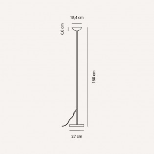 Lampadaire LED Lester (16W)