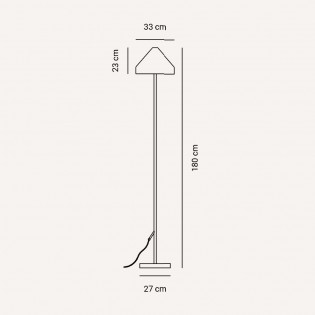 Lampadaire Lester (2 lumieres)