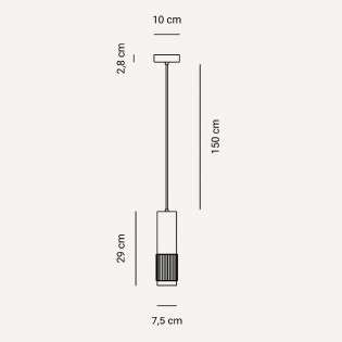 Lampe de suspension Infinity