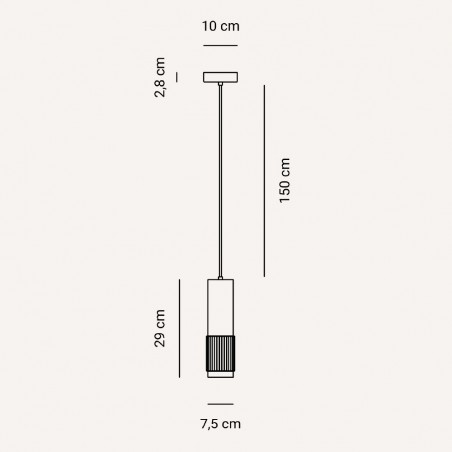 Lampe de suspension Infinity