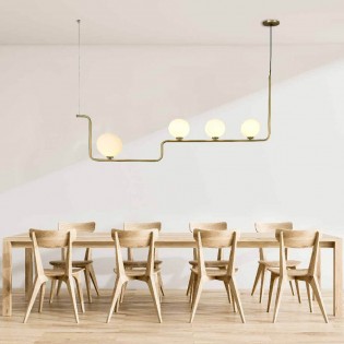 Lampe de plafond Lineal (4 lumieres)