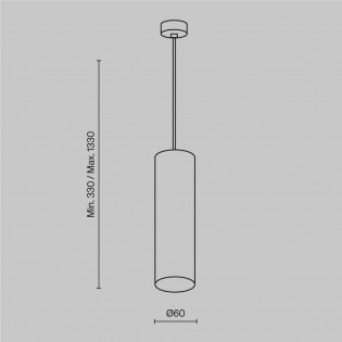 Lampe de plafond Focus
