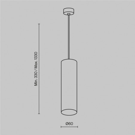 Lampe de plafond Focus