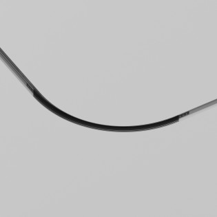 Accessoire courbure pour rail magnétique encastré Exility