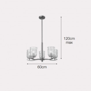 Lustre Chester (6 lumières)