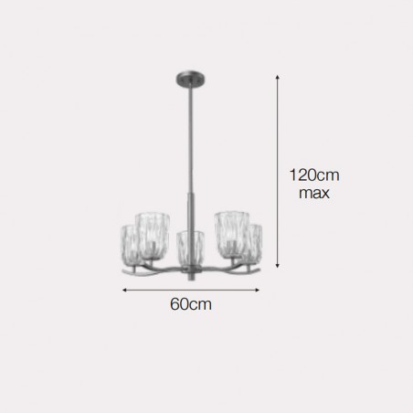 Lustre Chester (6 lumières)
