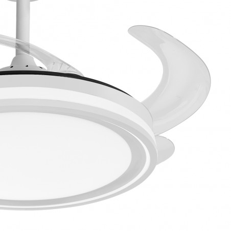 Ventilateur LED à pales pliantes Bandido CCT (59W)