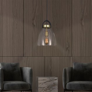 Lampe de plafond Cloche