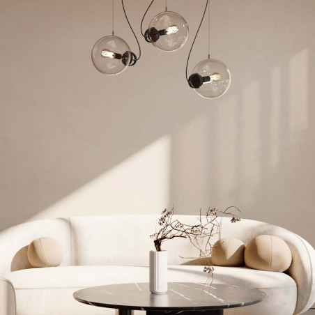 Lampe de plafond Mondo Transparent