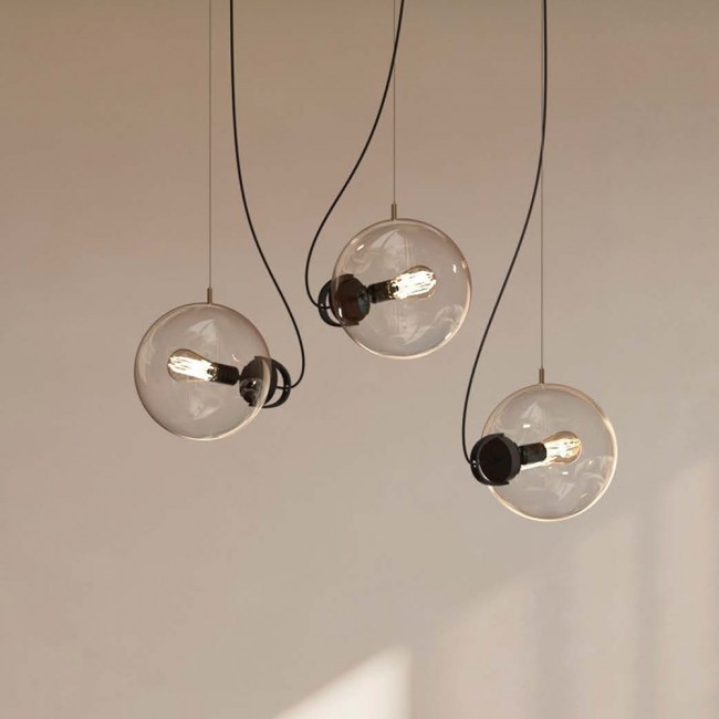 Lampe de plafond Mondo Transparent