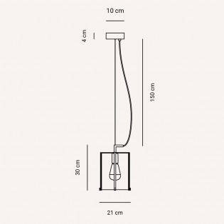 Lampe de plafond Polpo